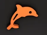 Dolphin Keychain-0