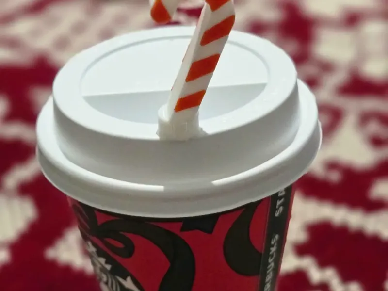 キャンディケインスティックコーヒーストッパー
