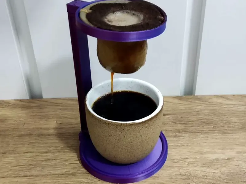 Single Serve Coffee Maker - Cloth Filter - Individual