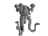 FALLOUT ROBOT INSPIRED BY MR. GUTSY - 28MM MINIATURE-6