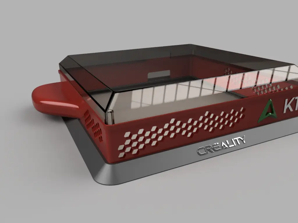Creality K1 lid riser, many configurations.