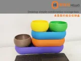桌面简约组合收纳盒Desktop simple combination storage box-5
