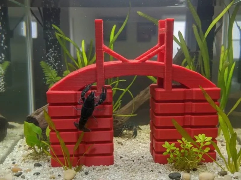 Bridge Aquarium Decor/toy