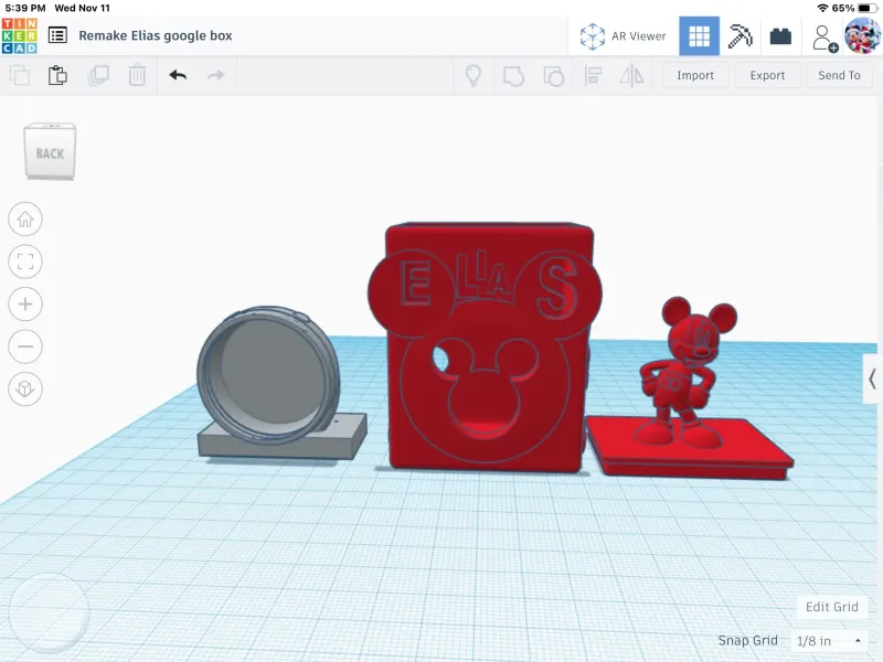 Elias’s Google Home Mini Box