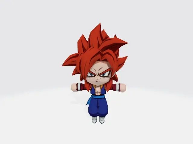 Baby Gogeta Super Saiyan IV