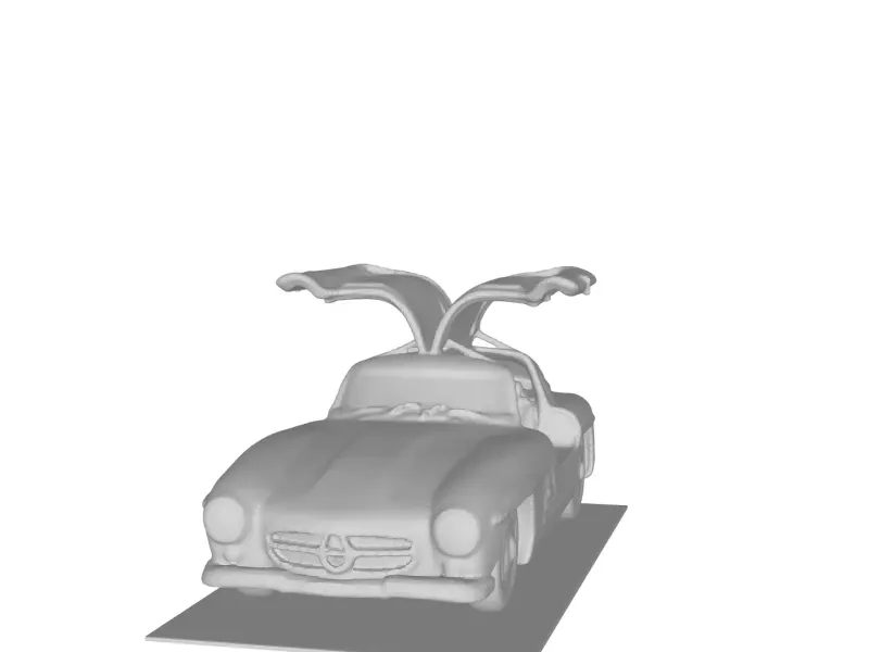 Mercedes 300SL Doors open