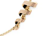 Wave Weave Pattern Necklace-6