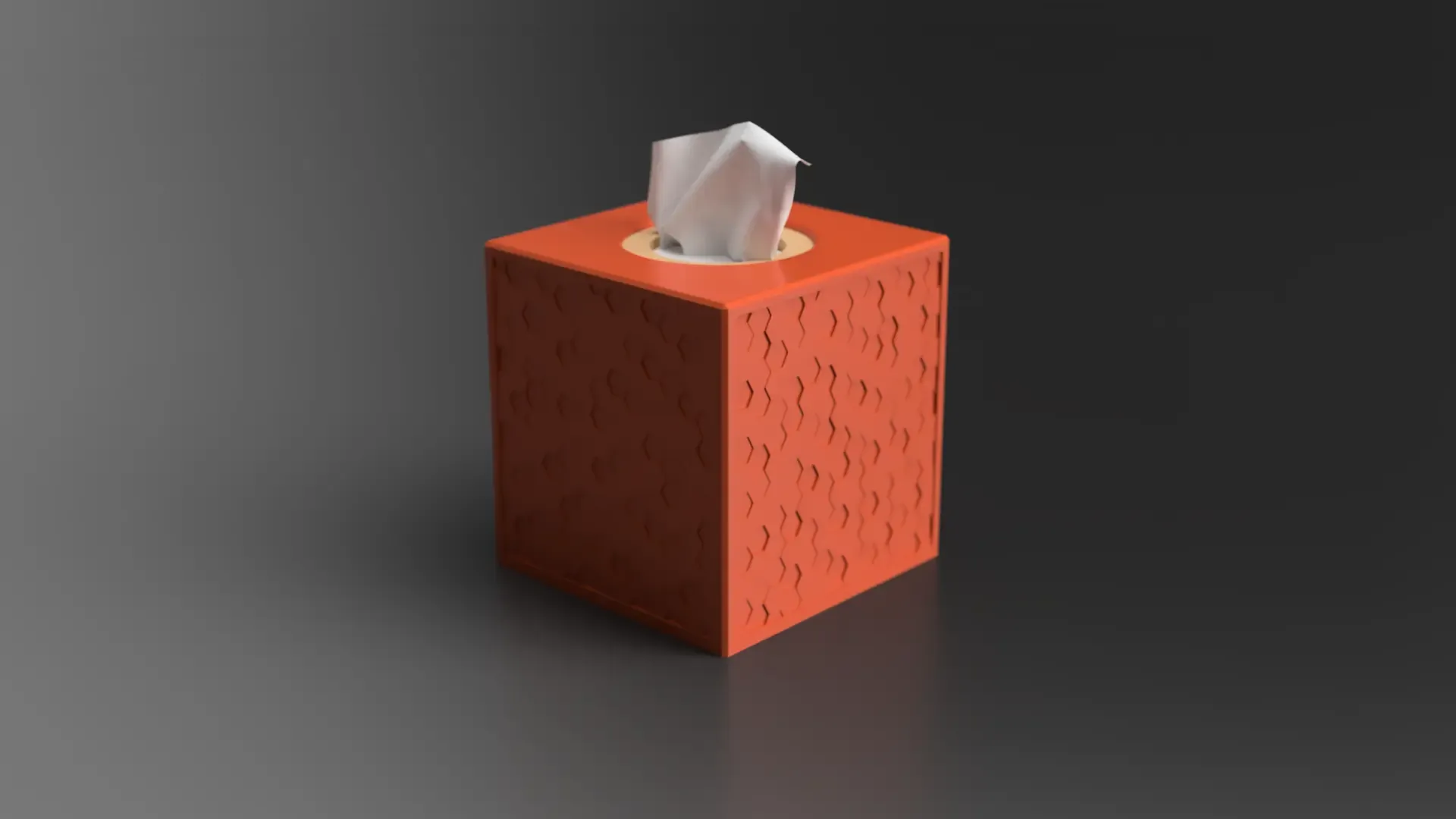 3D Printed Tissue Box