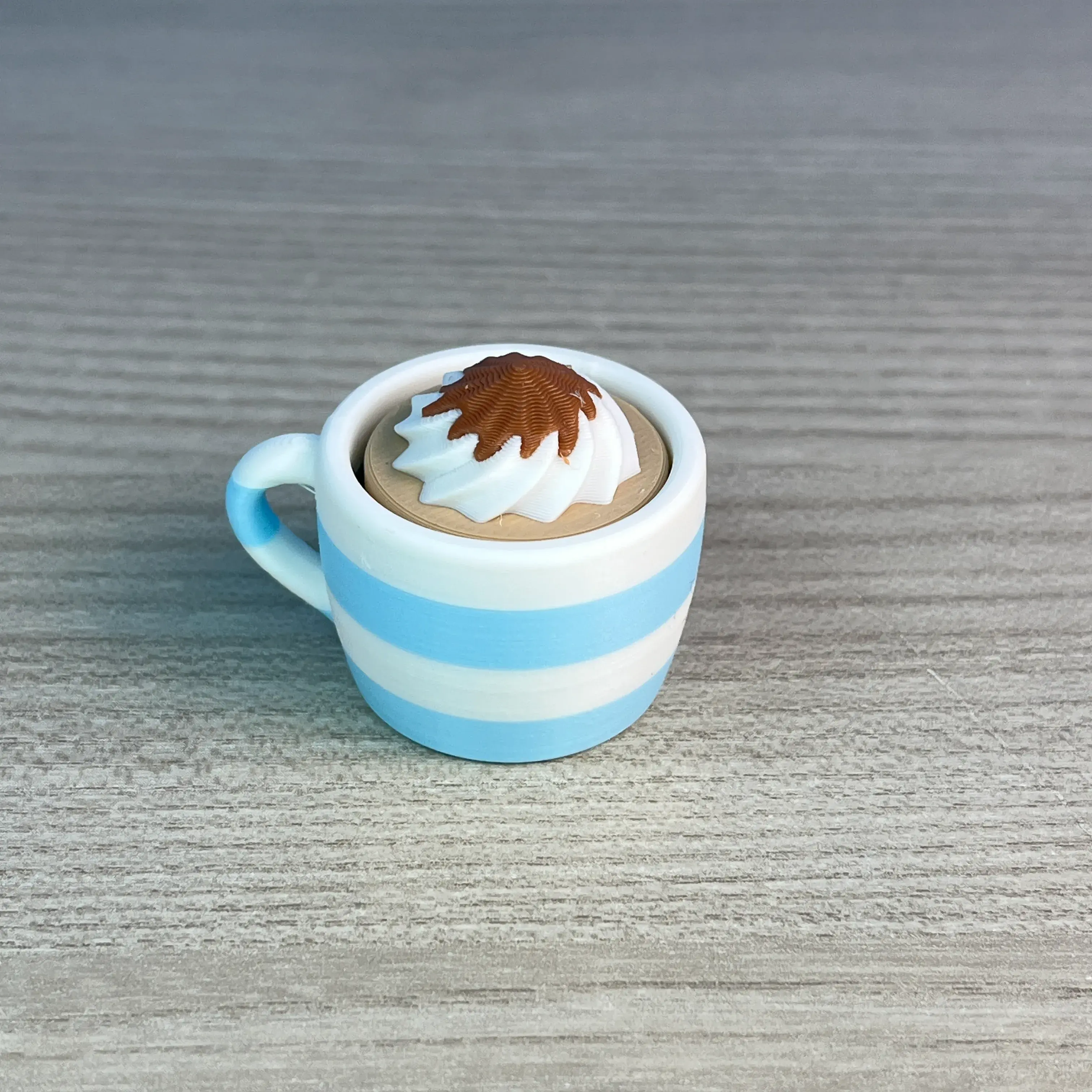 Clicker Cup Mug Chocolate Cream,Marshmallow & more