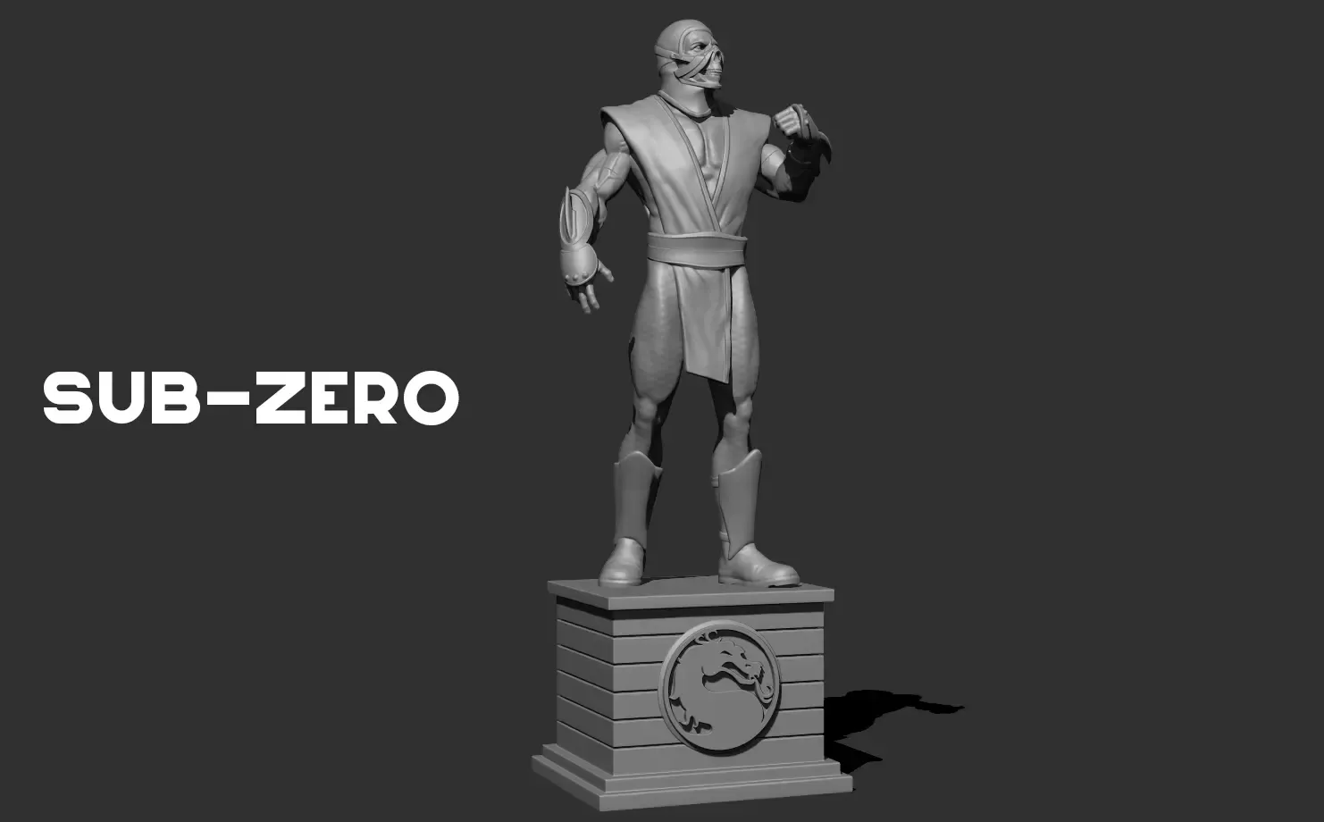 Subzero - Mortal kombat 3D print model