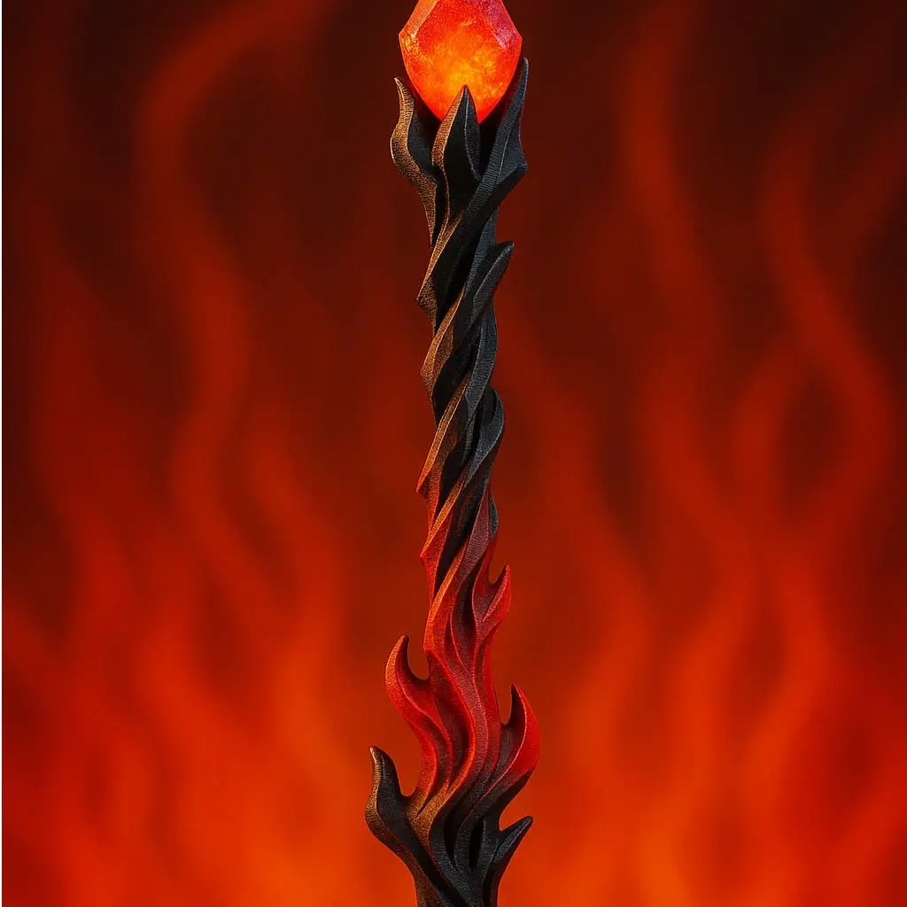 Harry Potter Style Fire Wand