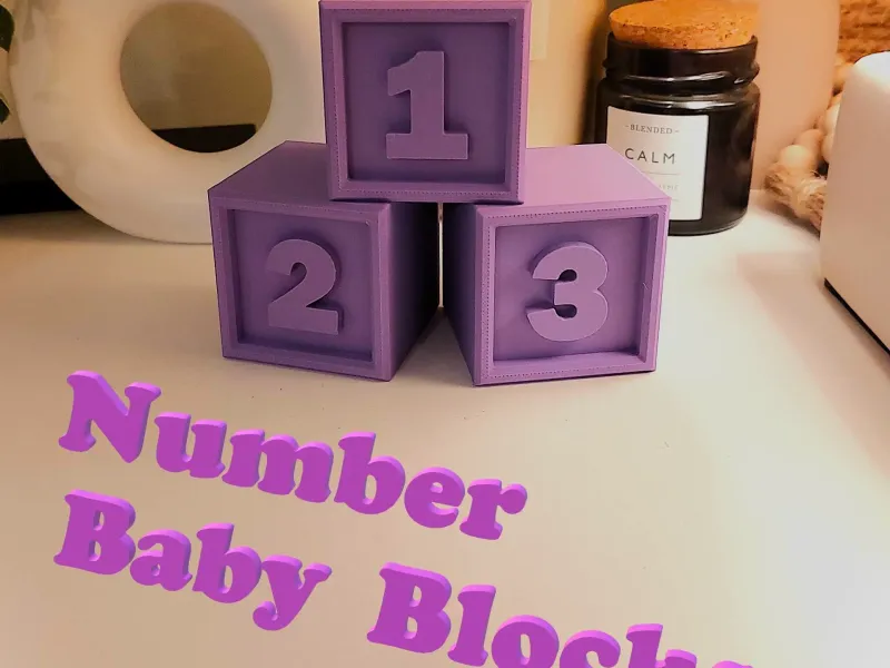 Bloques Numéricos para Bebés