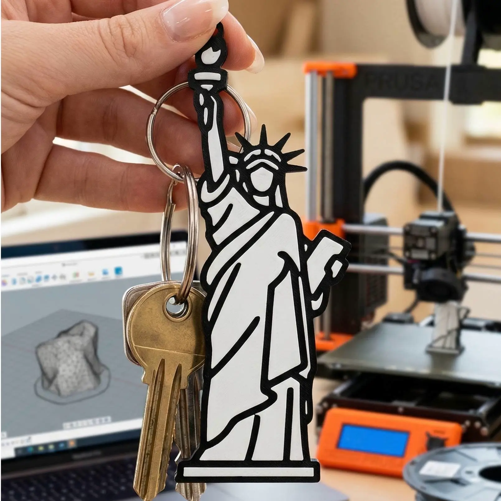 LLavero de Maravillas en el Mundo - Estatua de la Libertad