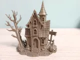 Haunted Cottage – Pumpkin & Deadwood Dwelling-0