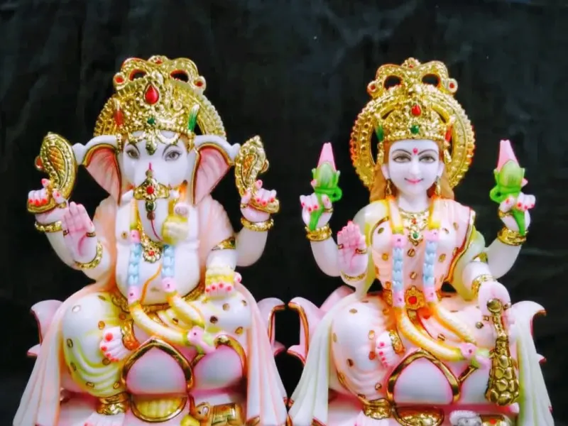 Ganesh en Lakshmi