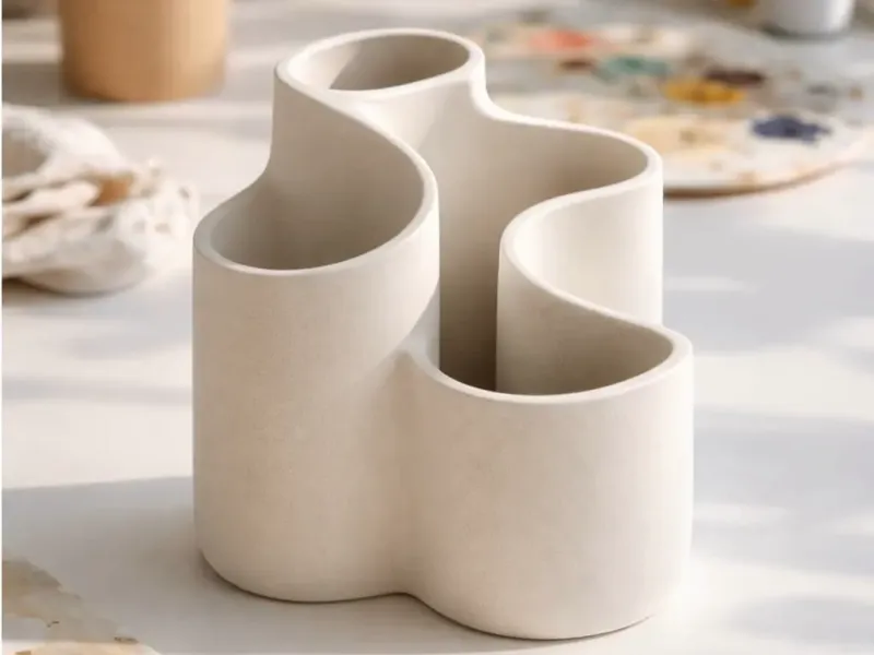 Sculptural Workshop Vase