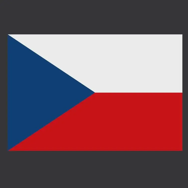 CZ - Czechia decoration Flag