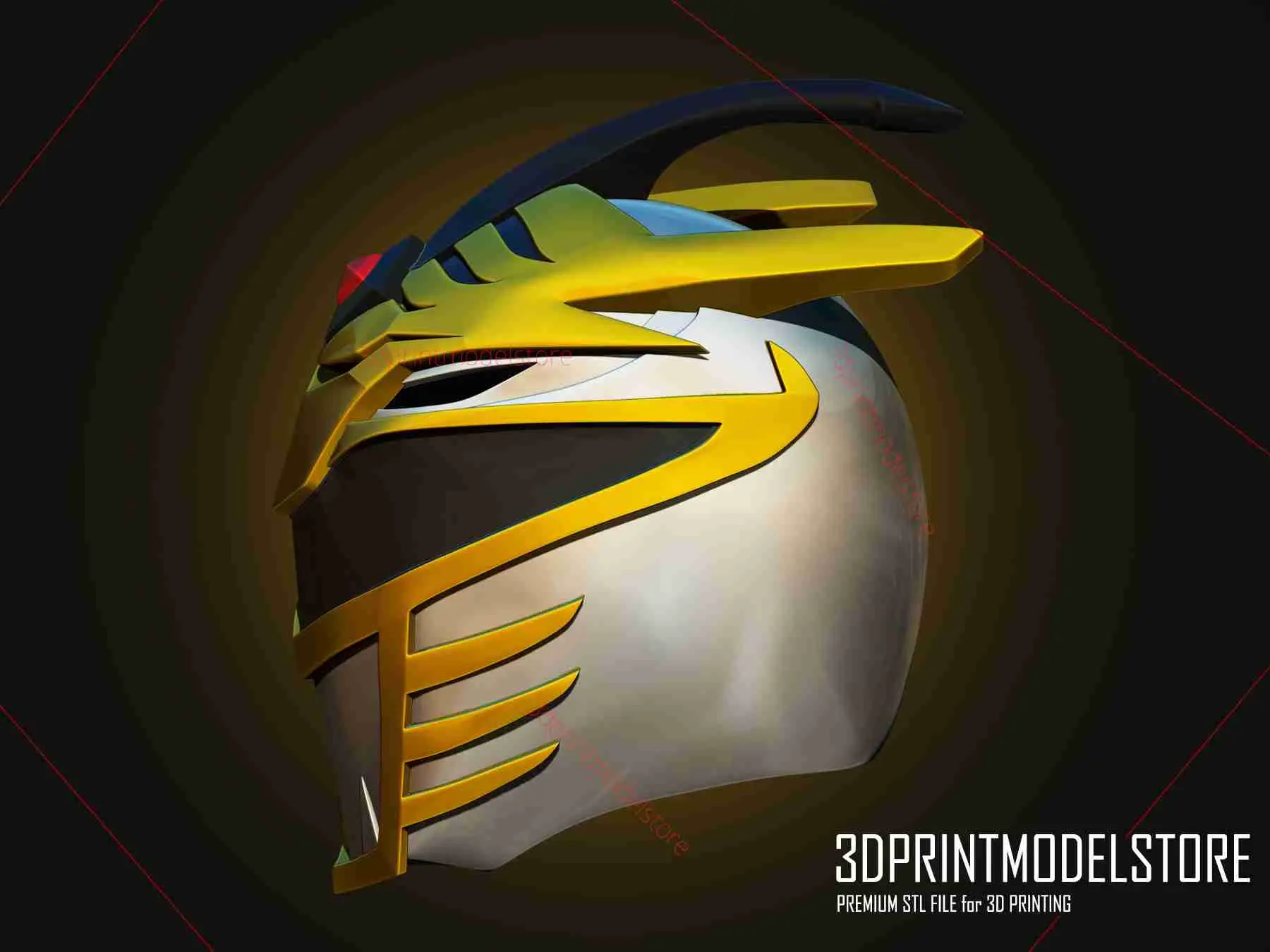 Lord Drakkon Helmet - Power Rangers Cosplay