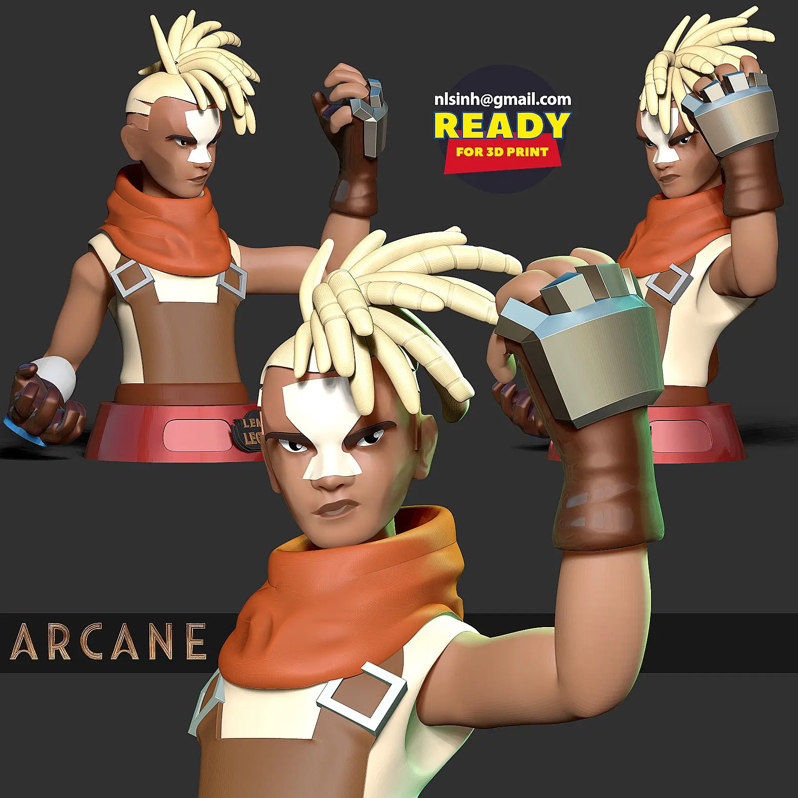 Ekko - Fanart d'Arcane