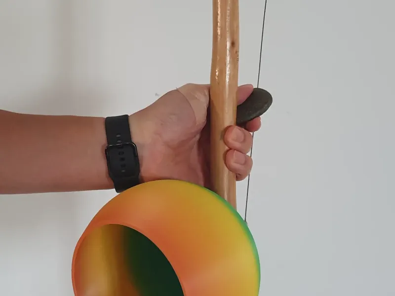 Calebasse pour berimba (capoeira instrument , cabaca)