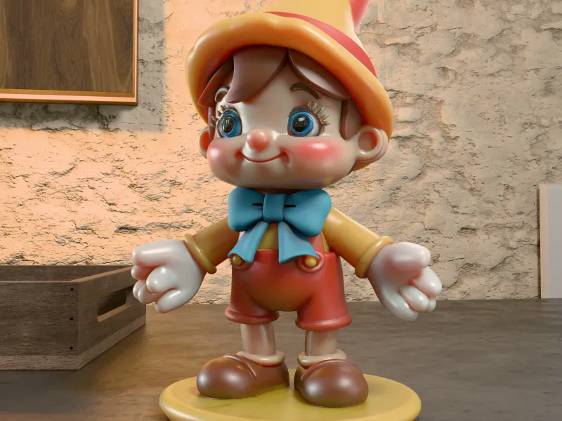 Cute Pinocchio