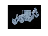 Realistic John Deere 310SL Backhoe Loader-2