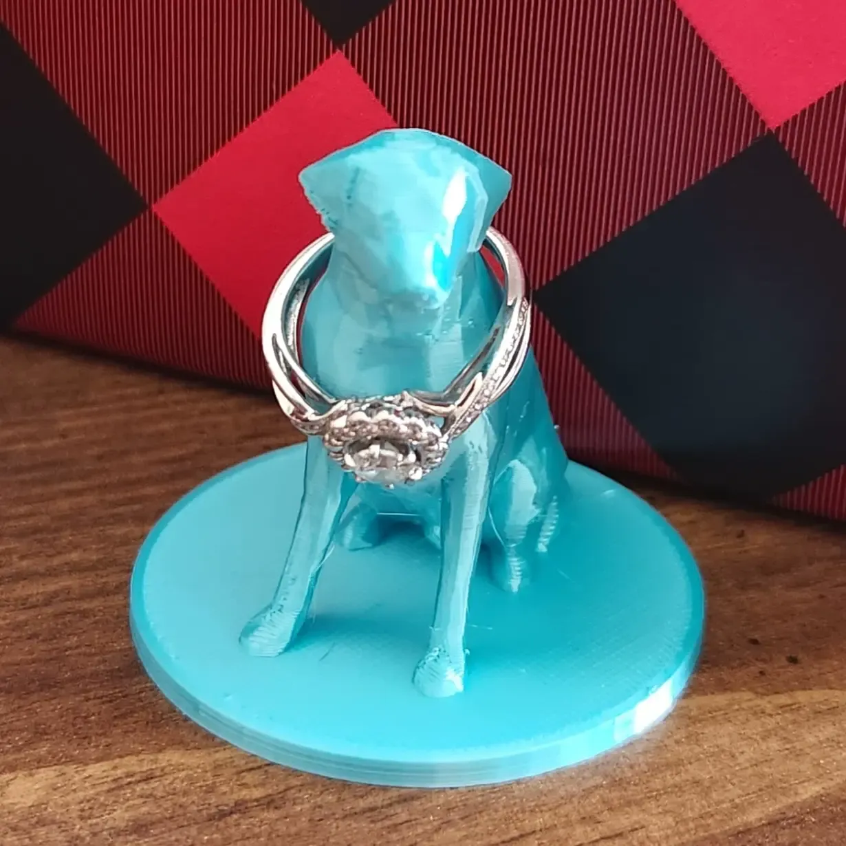 Dog Ring Stand