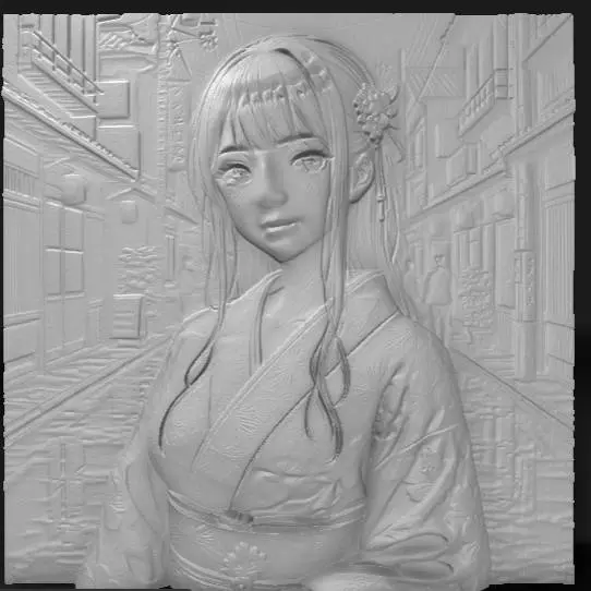 sexy woman in Japanese anime 6