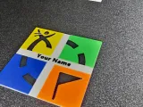 Geocaching Name Card (6 Colors) – Editable Username-1