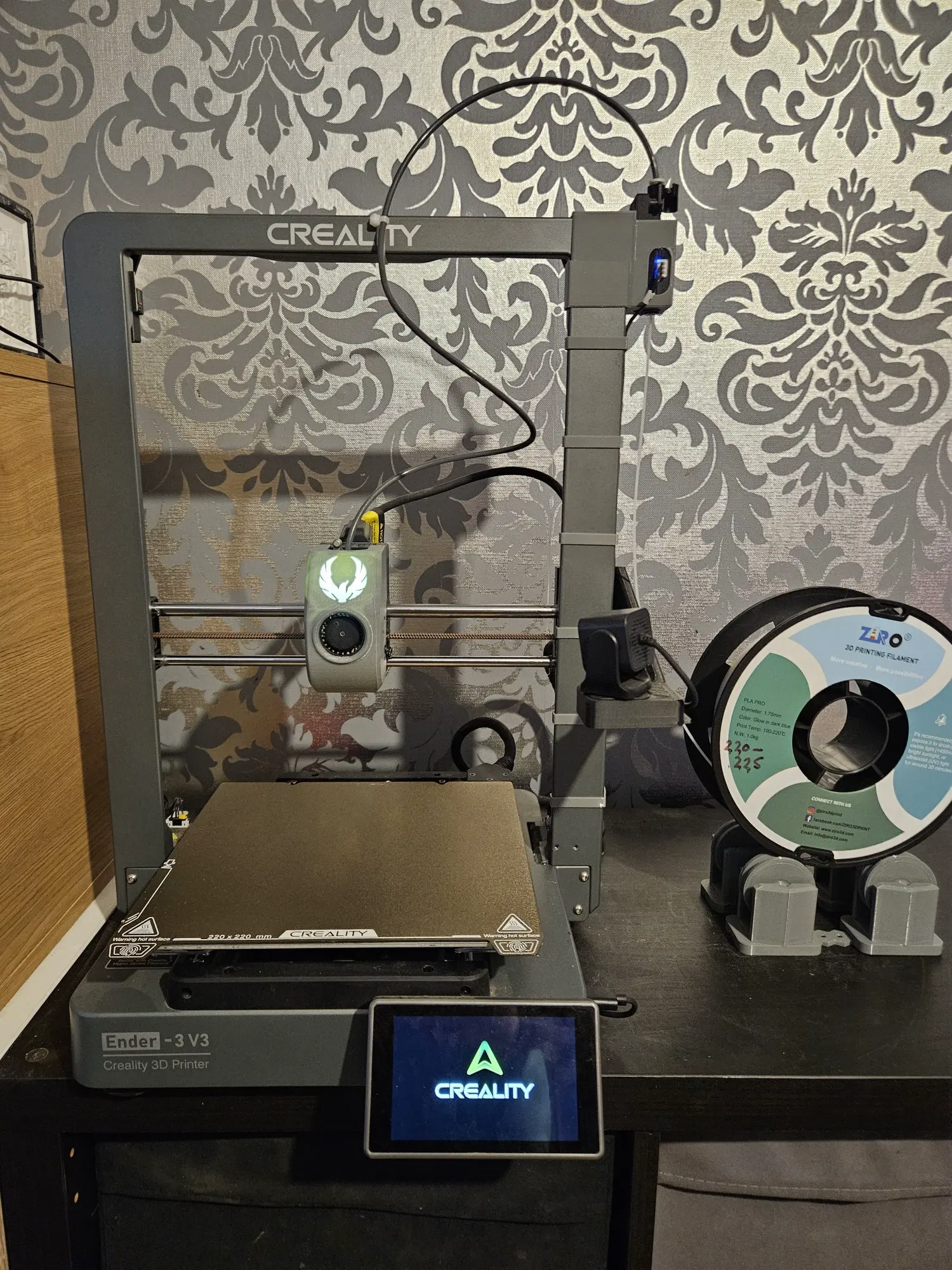 Ender 3 V3 coreXZ raised filament runout sensor