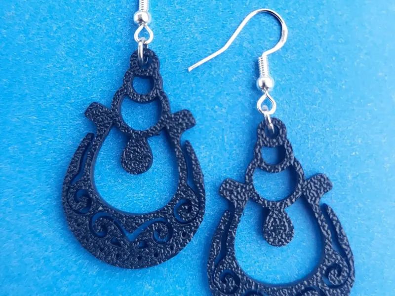 Earrings - 030 - Easy Print - Free