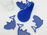Fish Coaster with Holder-3