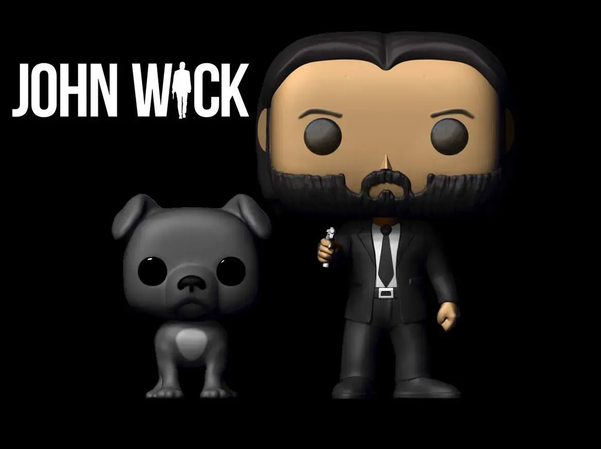 John Wick and Dog