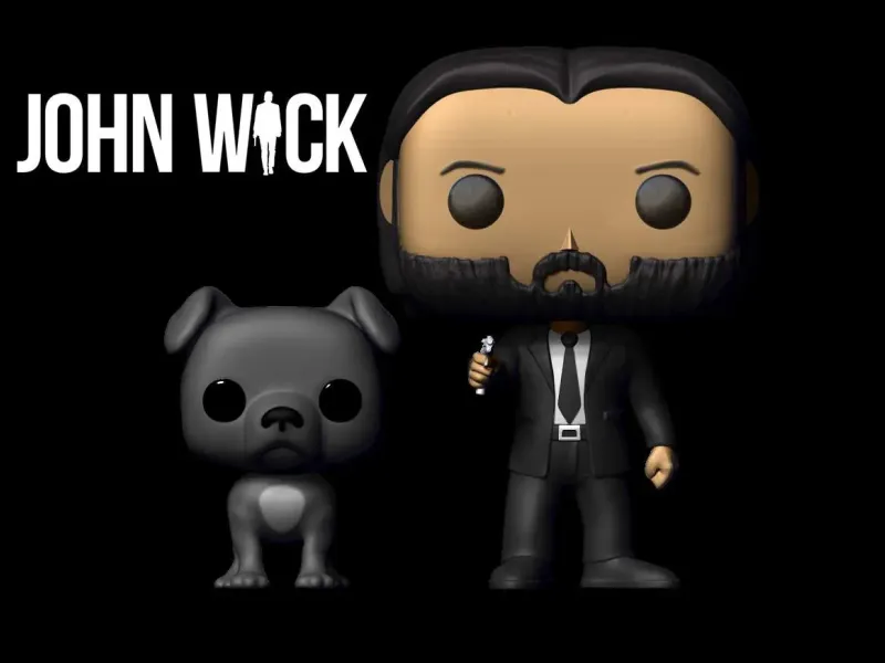 John Wick and Dog