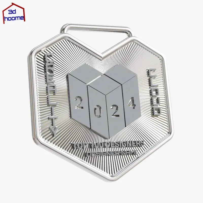 Creality Cloud Top 100 Designers of the Year 2024 Medal
