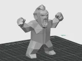 Angry Man - Lowpoly-1