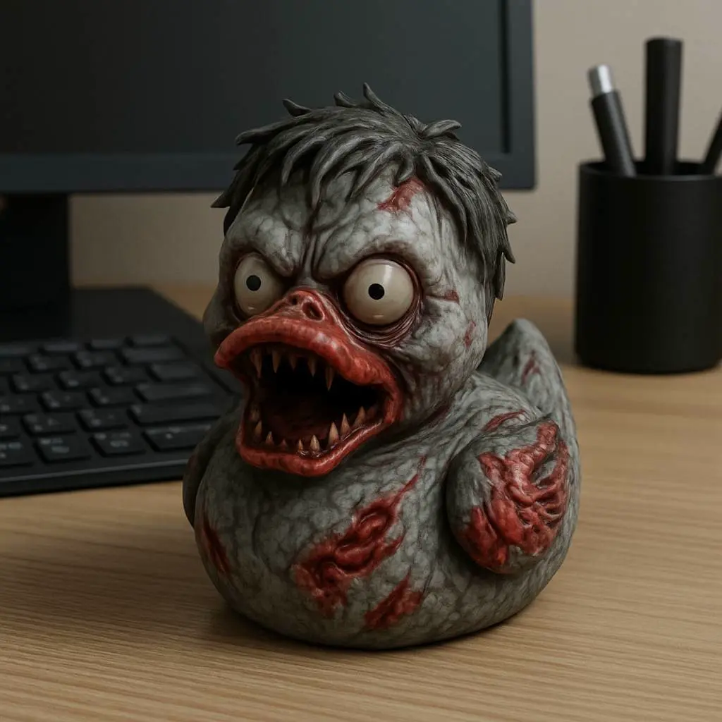 Rubber Duck - Monste - Beast model - 3D print