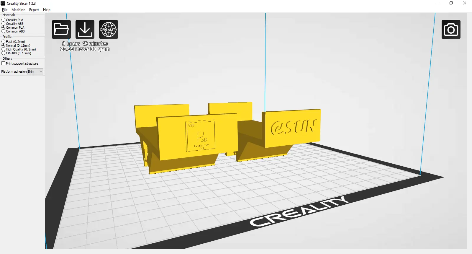 eSun - eBox (Filament Dryer) Top Mounting