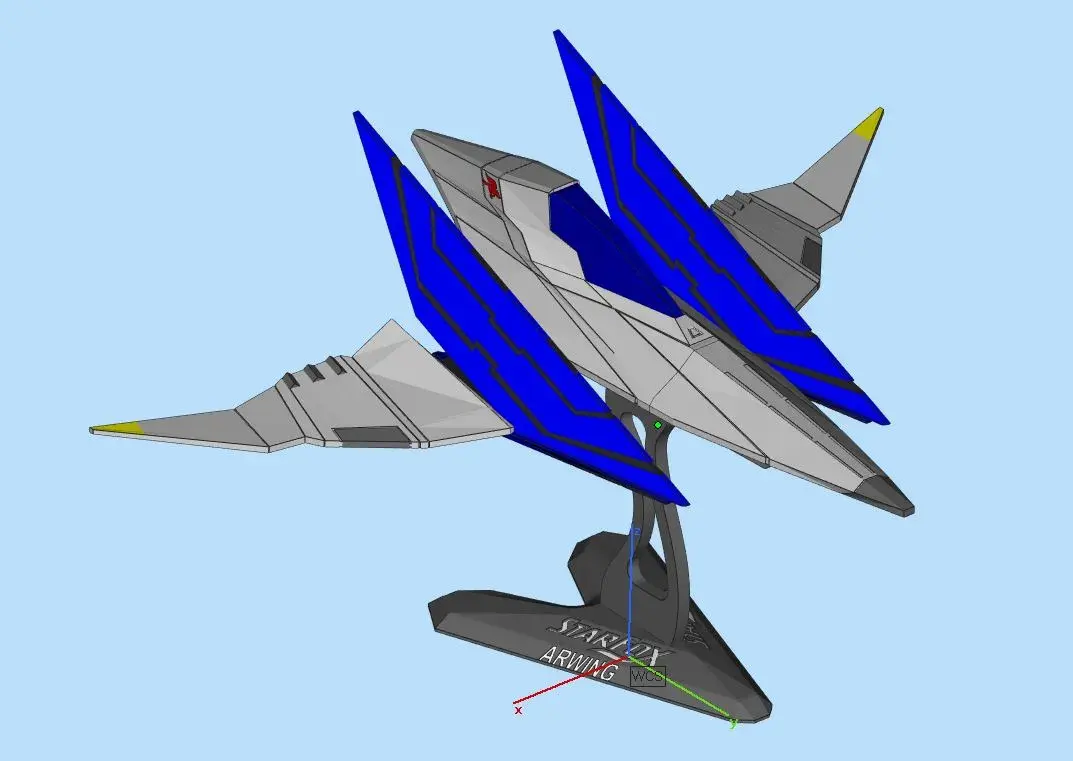Star Fox spaceship