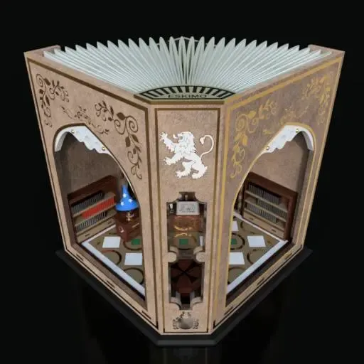 Open Book Book Nook