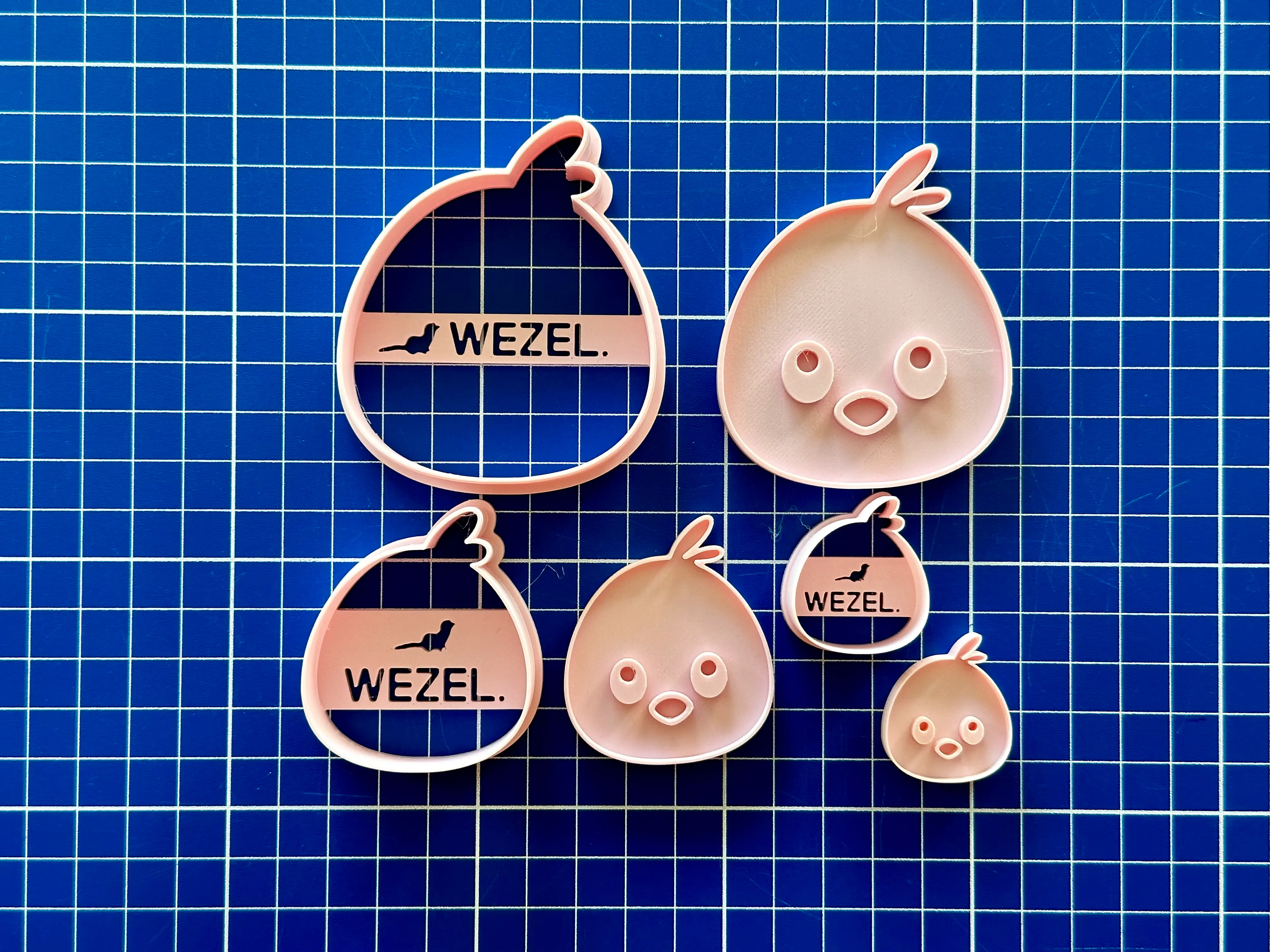 Farm Animals - Chick Head - Cookie Cutters (4 sizes)