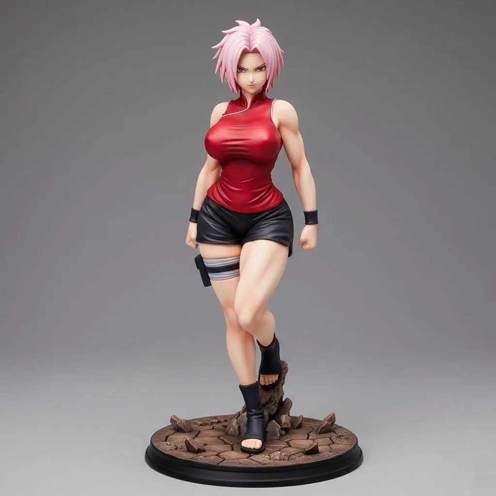 Sakura Haruno Battle Ready Collectible Figurine
