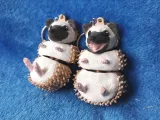 Hedgehog Keychain-2