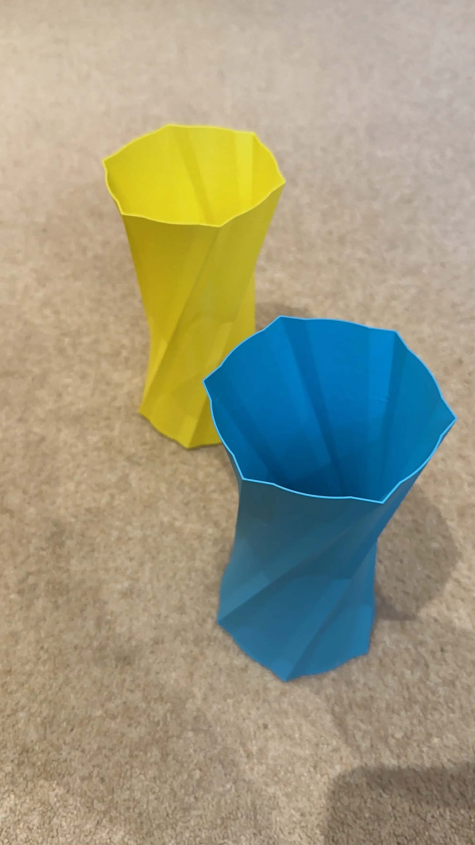 Modern Twisted Vase