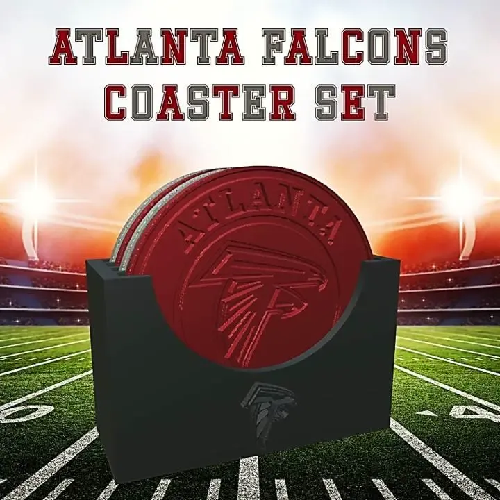 Atlanta Falcons Coaster Set (NFL)