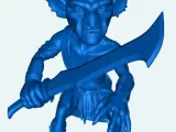 D&D goblin with scimitar -0