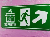 3D Printer Emergency Sign - Right Arrow Up-Right-5