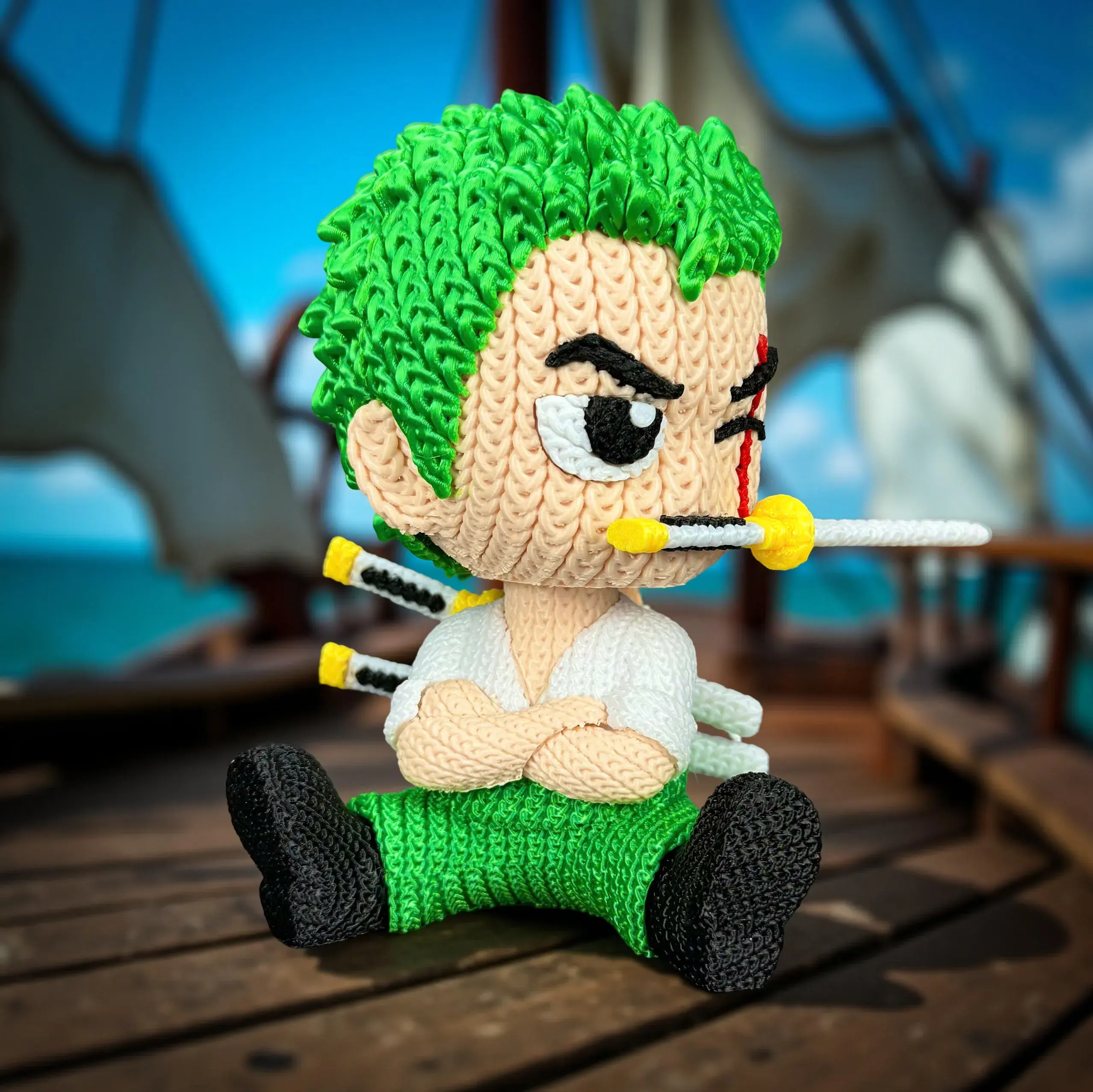 Zoro Crochet - Knitted - Multiparts