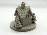 Winter House Scene-2