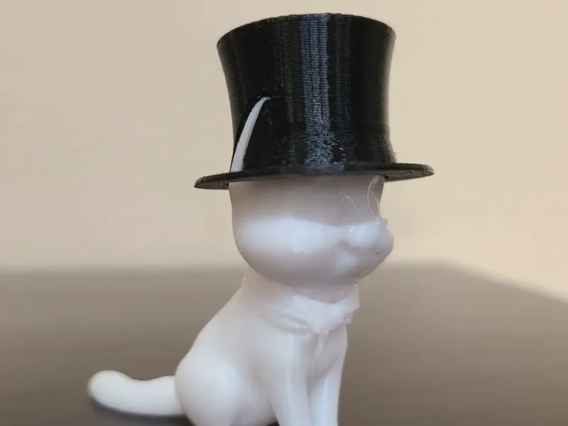 Cute Cat #1 in Top Hat